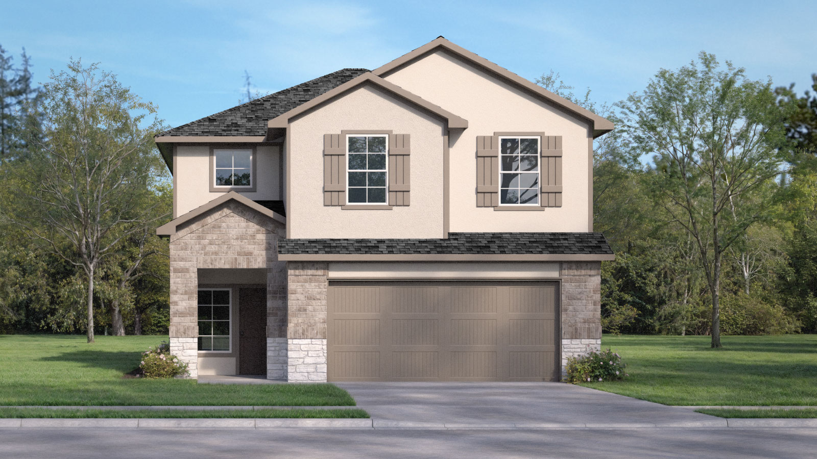 The Emma Bar W Ranch Elevation B
