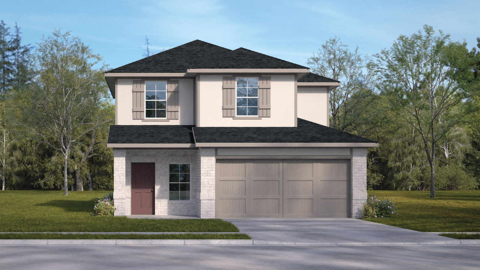 The Hanna Floorplan at Bar W Ranch-Elevation A