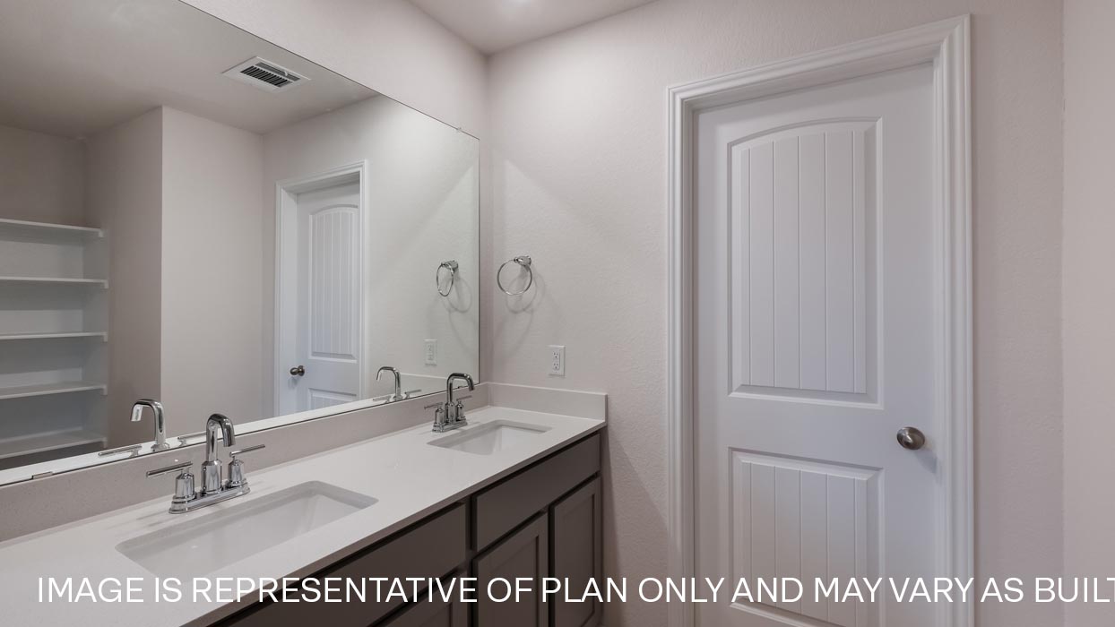 Primary bathroom.