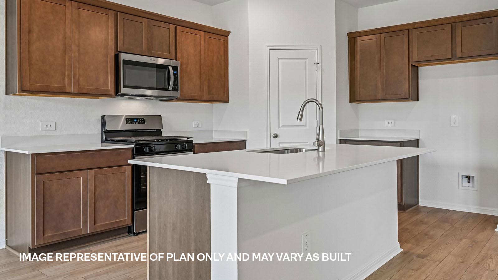 Nicole Modern Kitchen with Island