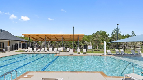 Beautiful pool at Bar W Ranch.