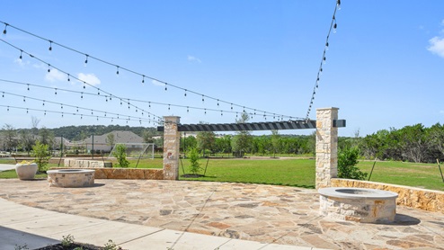 Amenity center at Bar W Ranch.