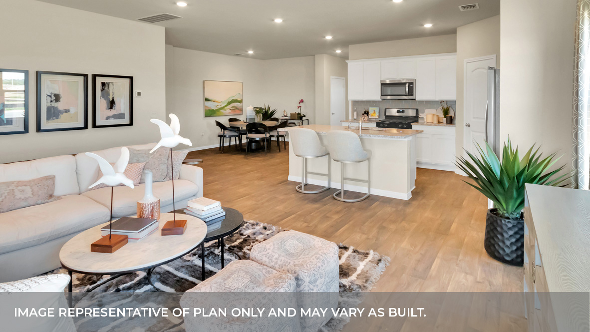Lakeway Open Living Area