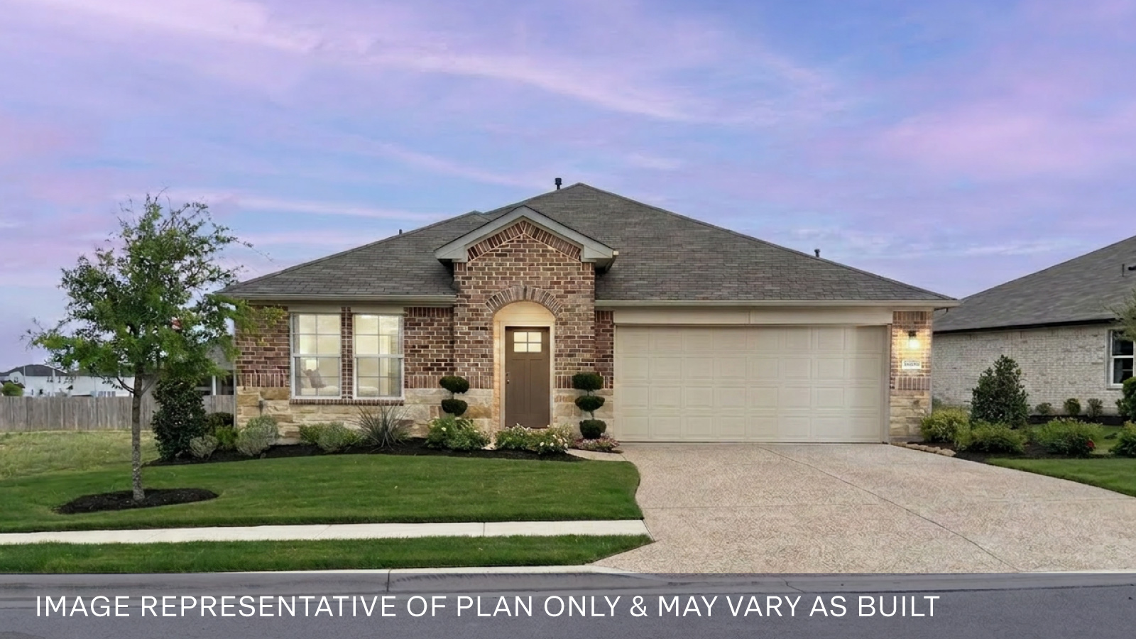 The Lakeway Floorplan at Bar W Ranch