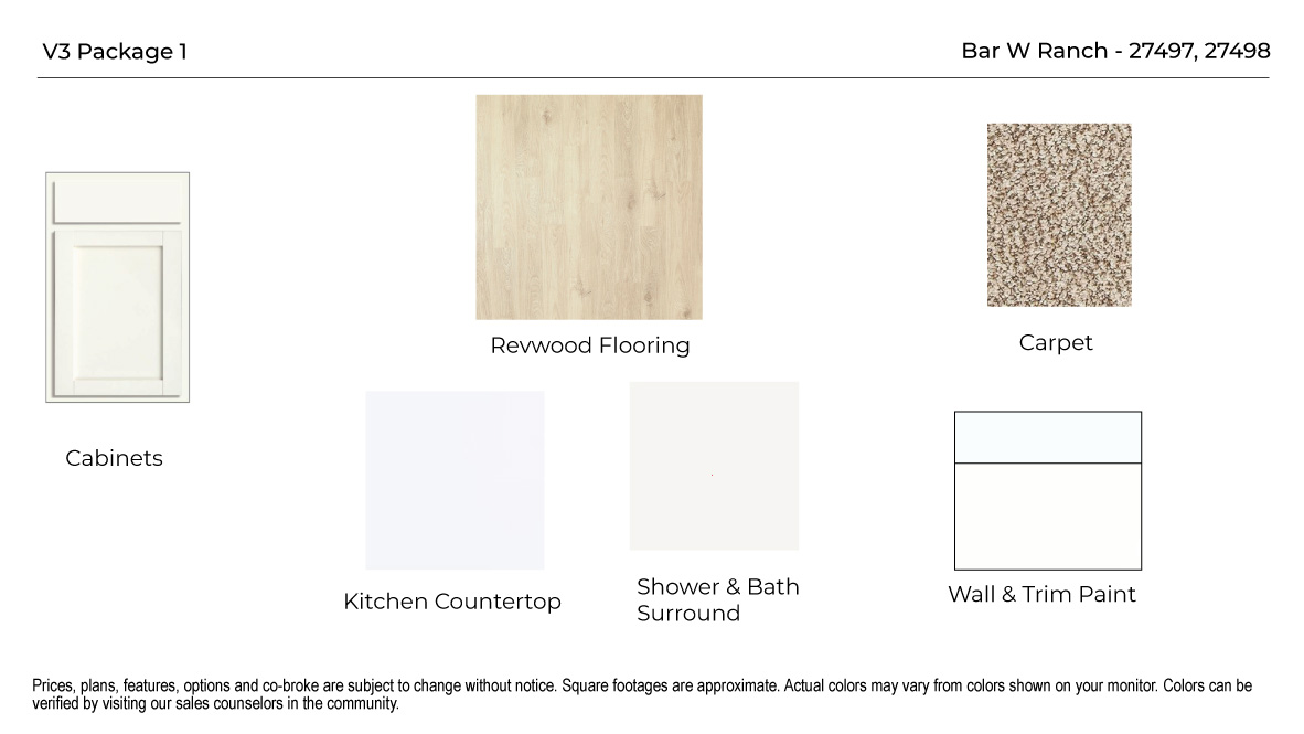 Bar W Ranch Product Package 1