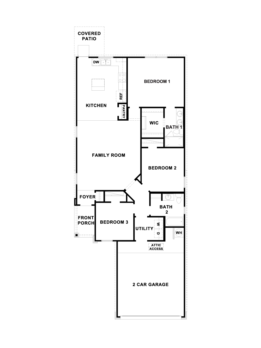The Yosemite II Floor Plan