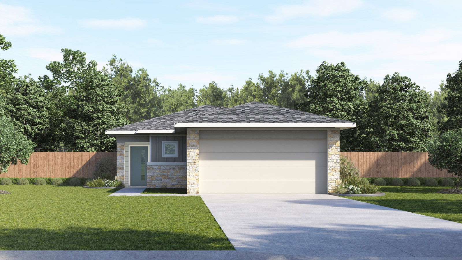 New homes coming soon at Frontier in Mustang Ridge, TX.