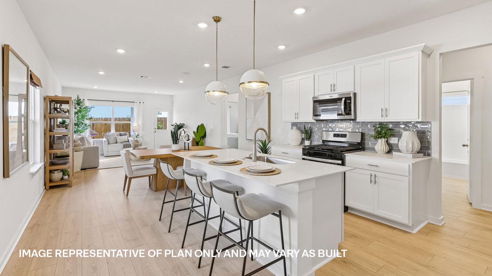 RedwoodII Modern Kitchen with Island