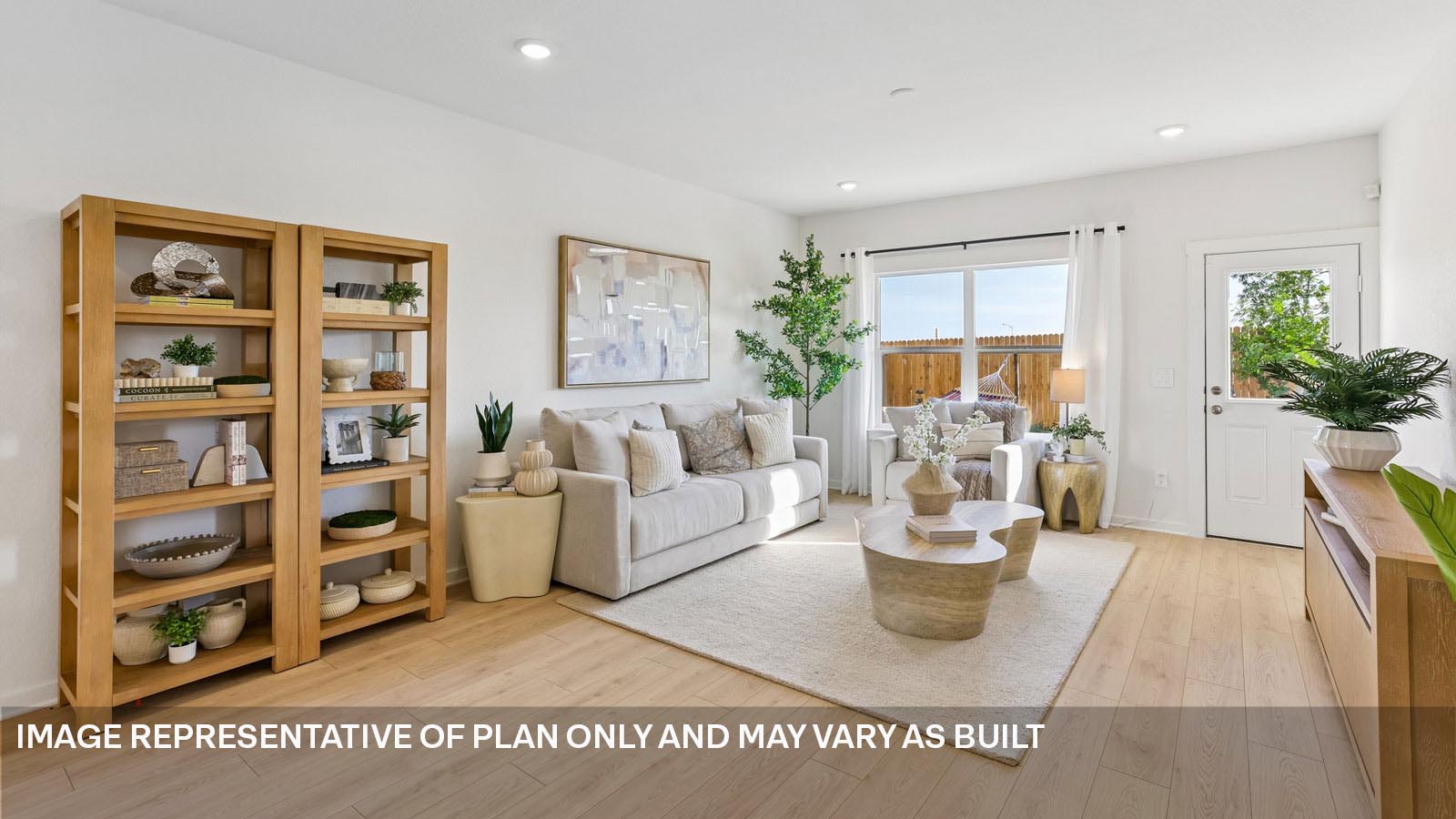 Redwood Open Layout Living Room