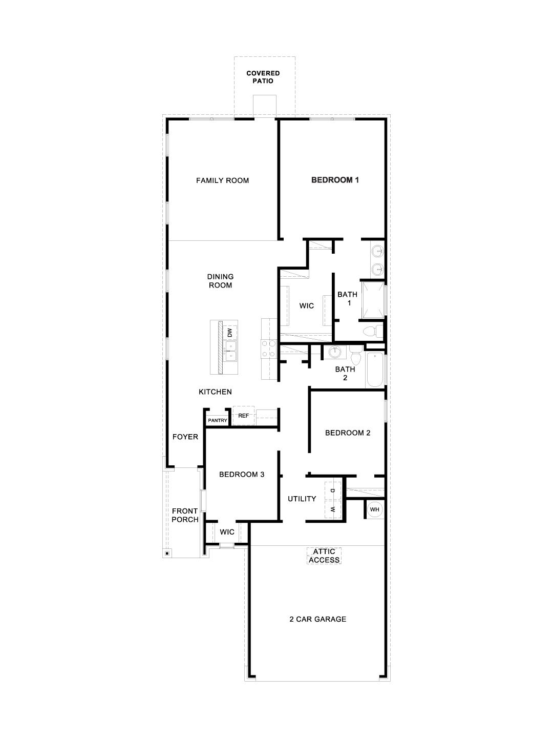 The Redwood II Floor Plan