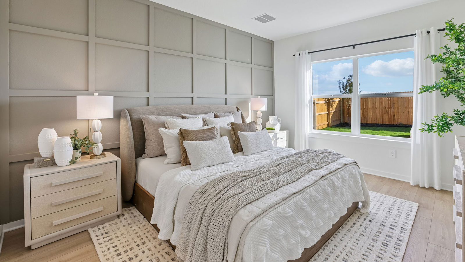 New homes at Frontier in Mustang Ridge, TX.