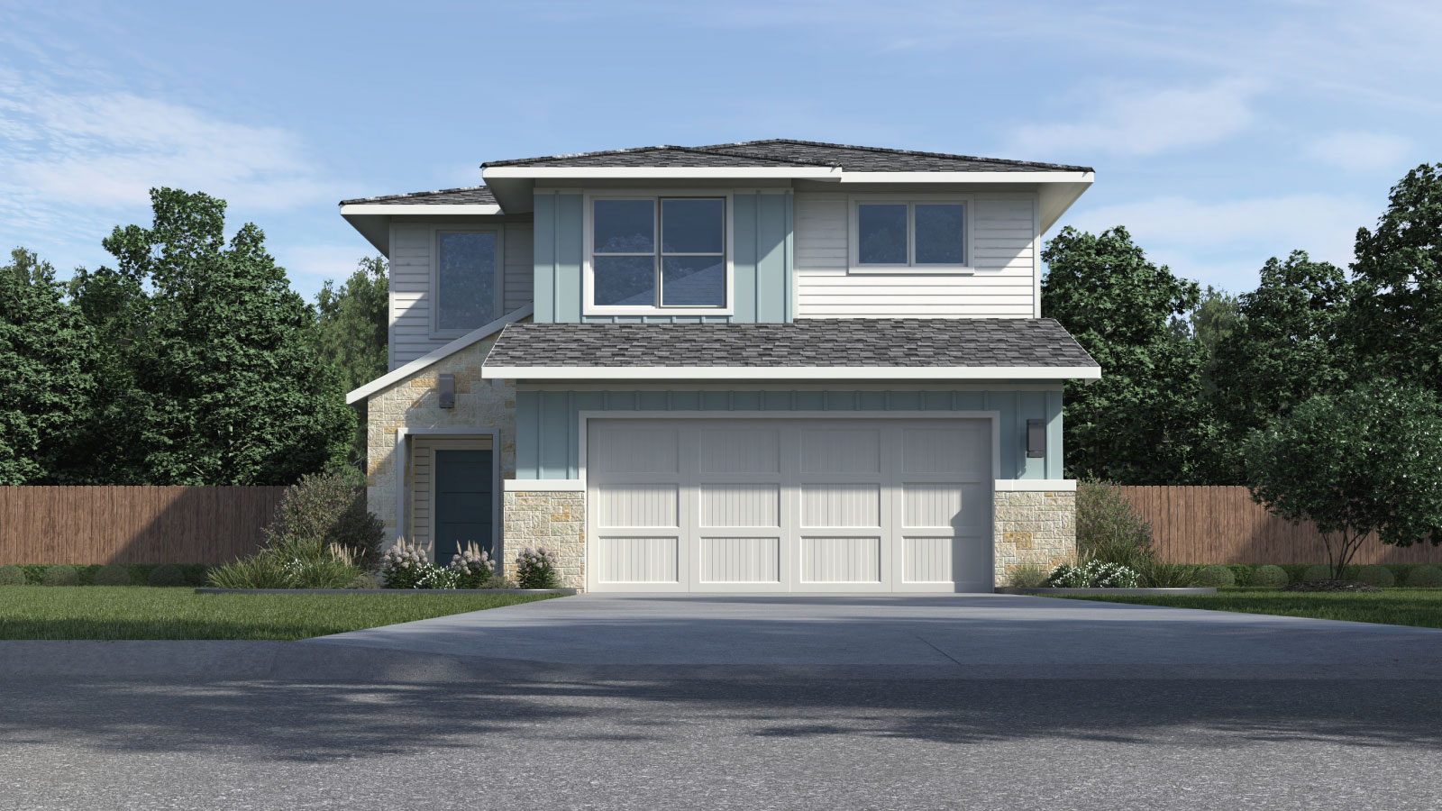 The Denali Front Exterior Elevation M