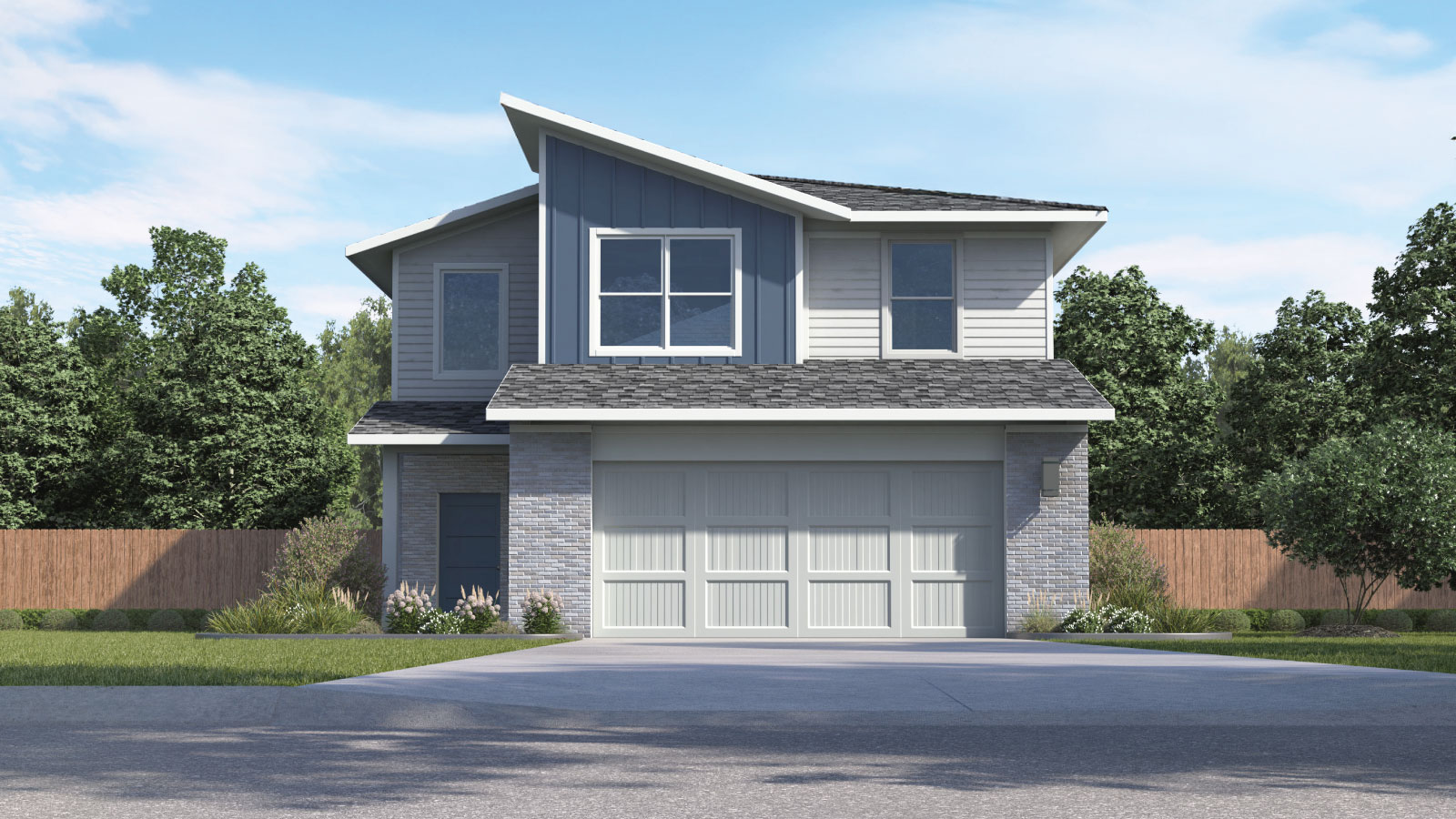 The Denali Front Exterior Elevation M