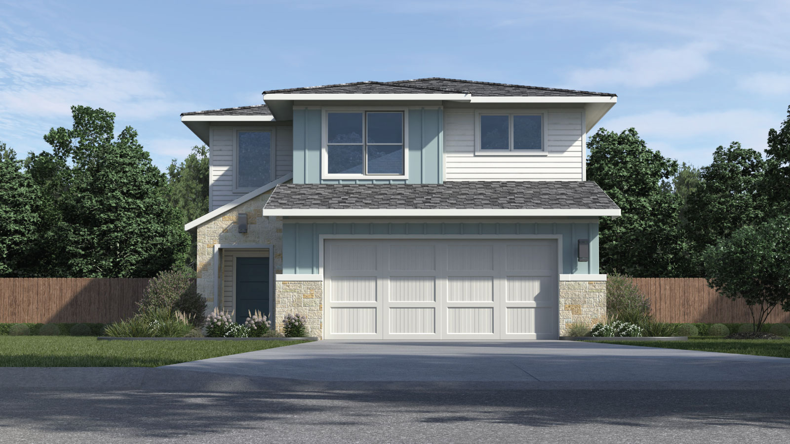 The Denali Front Exterior Elevation N