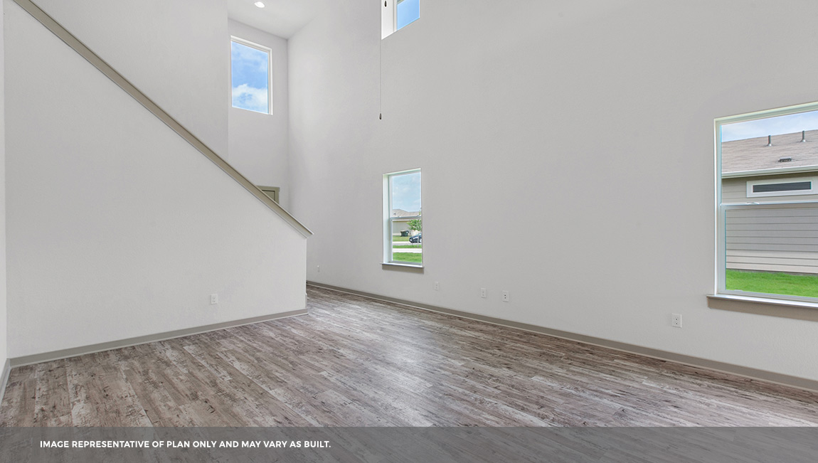 Spacious living room