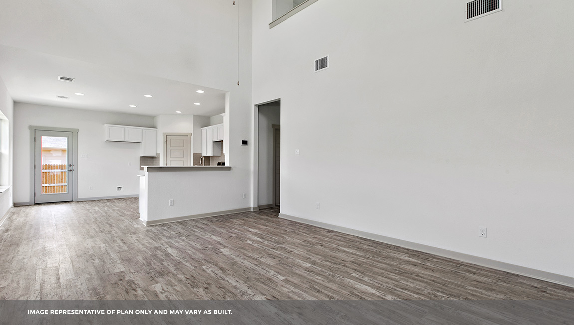 Spacious living room
