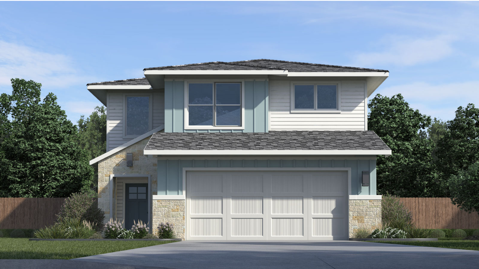 New homes coming soon at Frontier in Mustang Ridge, TX.