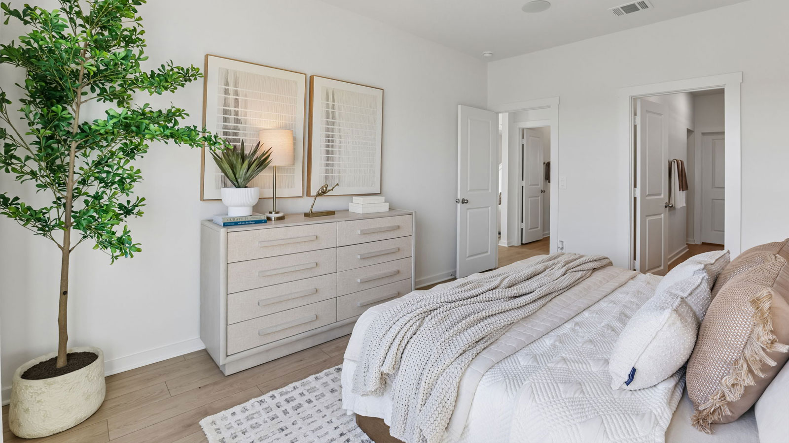 New homes at Frontier in Mustang Ridge, TX.