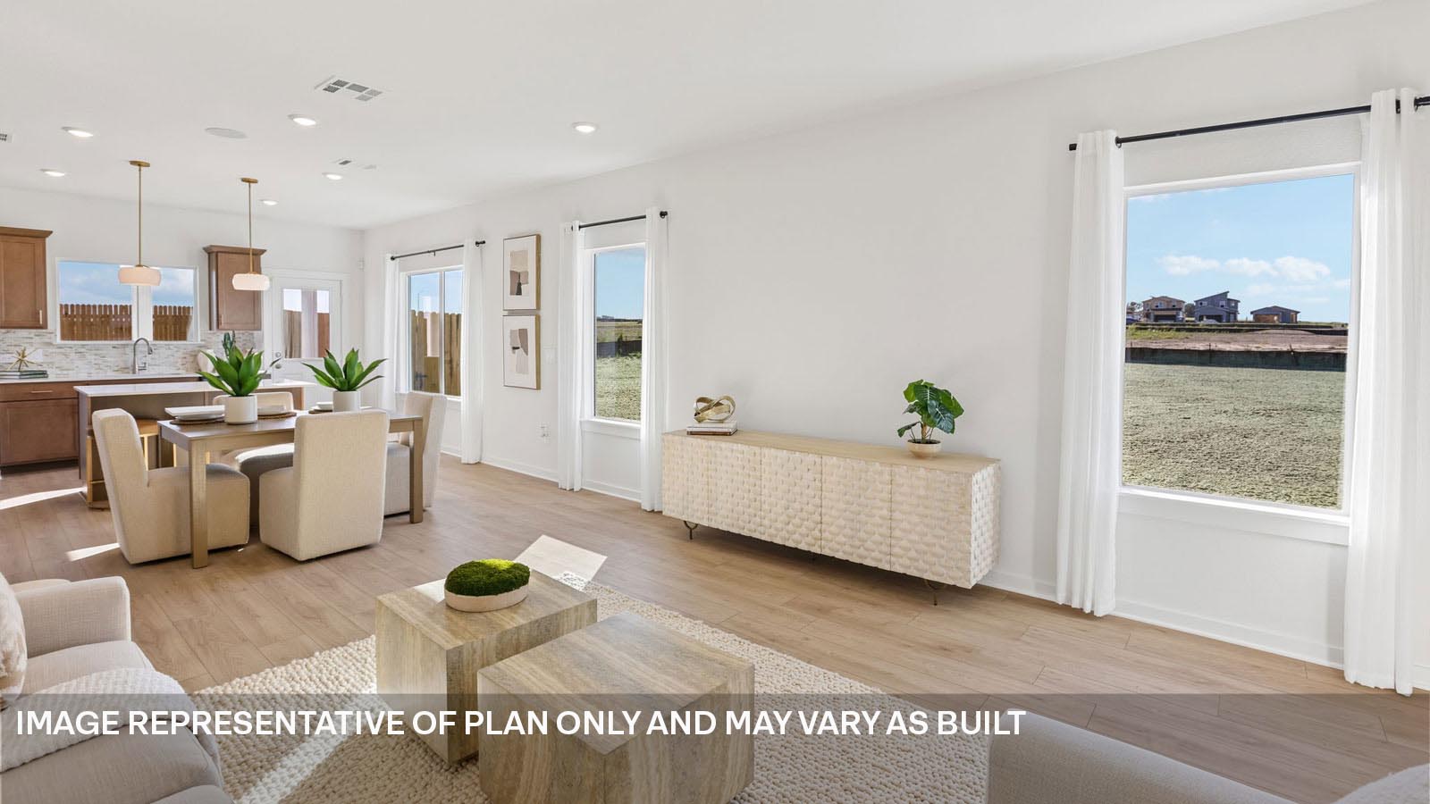Rushmore Open Space Living Room
