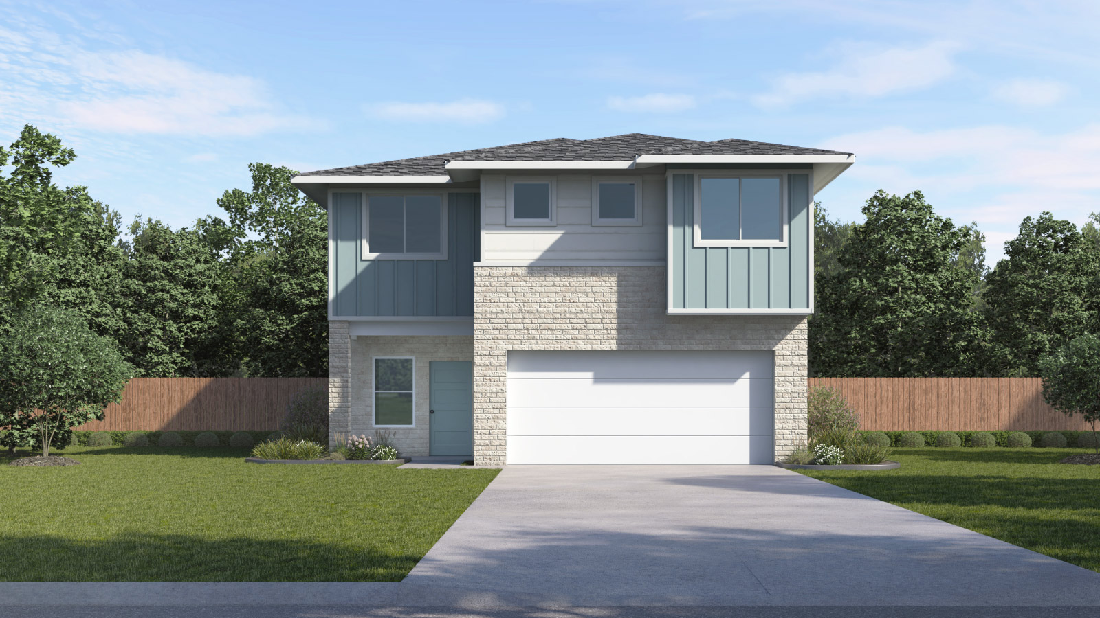 New homes coming soon at Frontier in Mustang Ridge, TX.