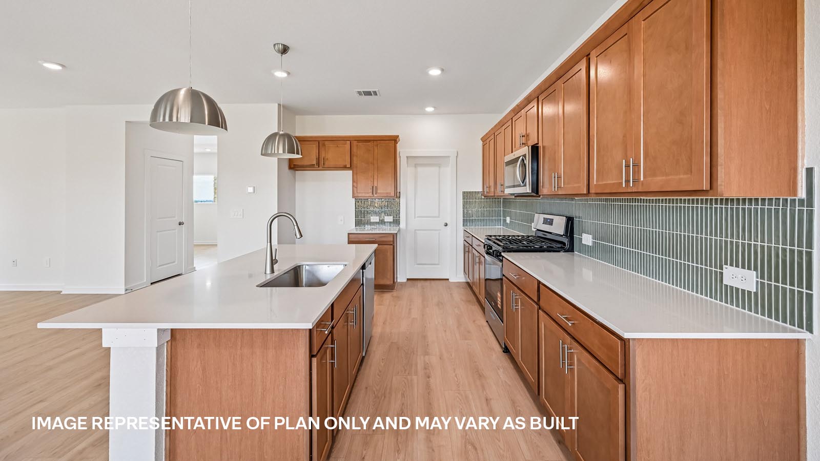Grand Canyon Modern Kitchen with Island