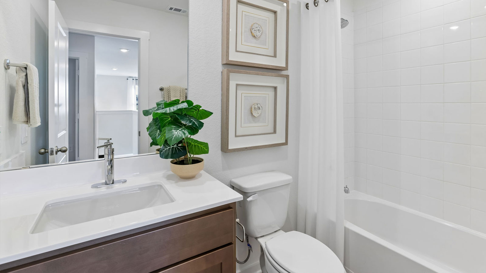 New homes at Frontier in Mustang Ridge, TX.