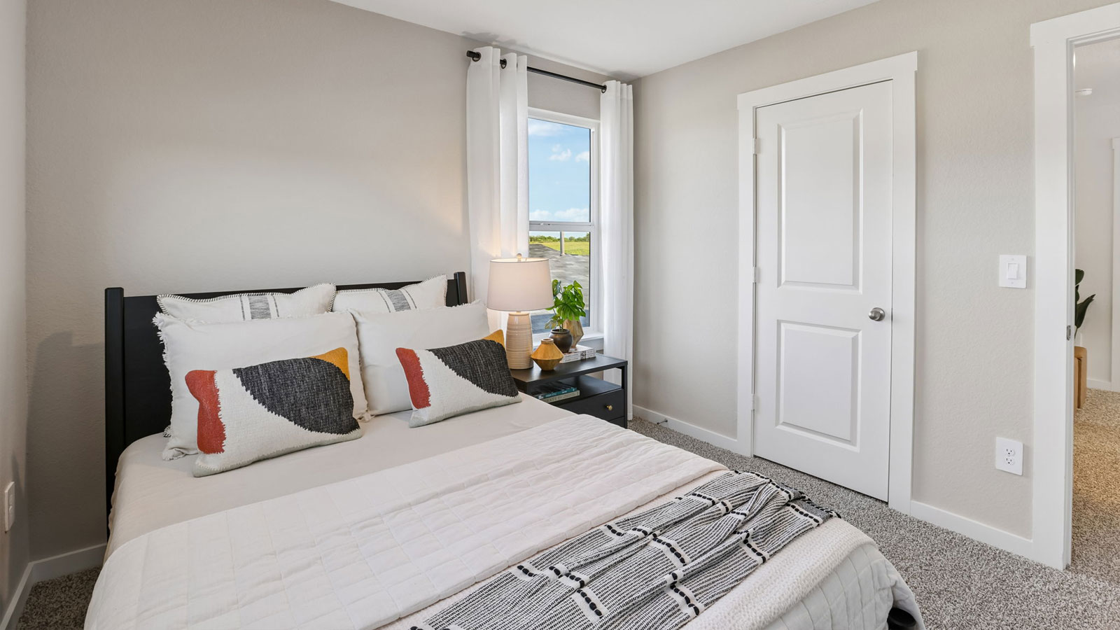 New homes at Frontier in Mustang Ridge, TX.