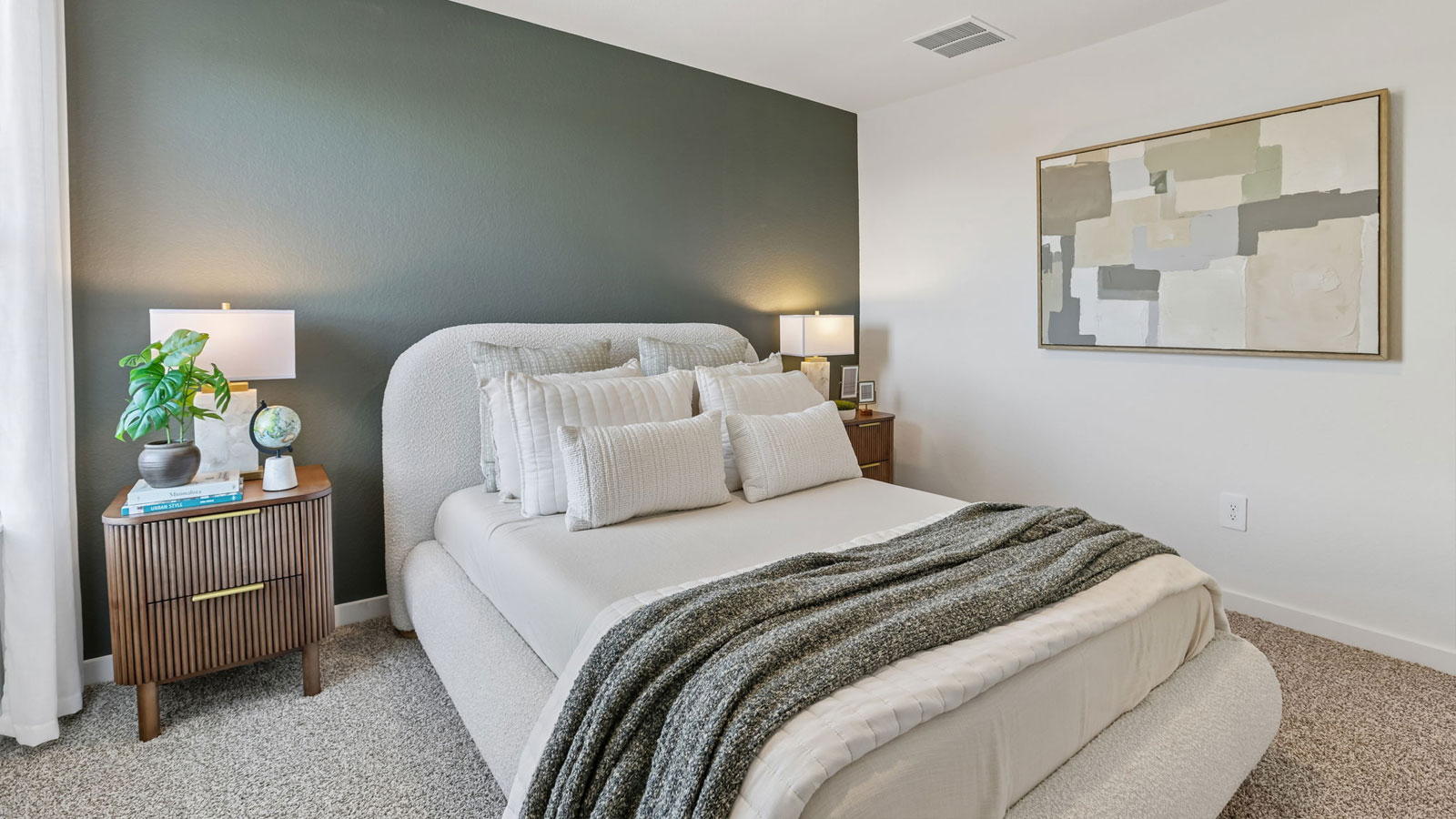 New homes at Frontier in Mustang Ridge, TX.