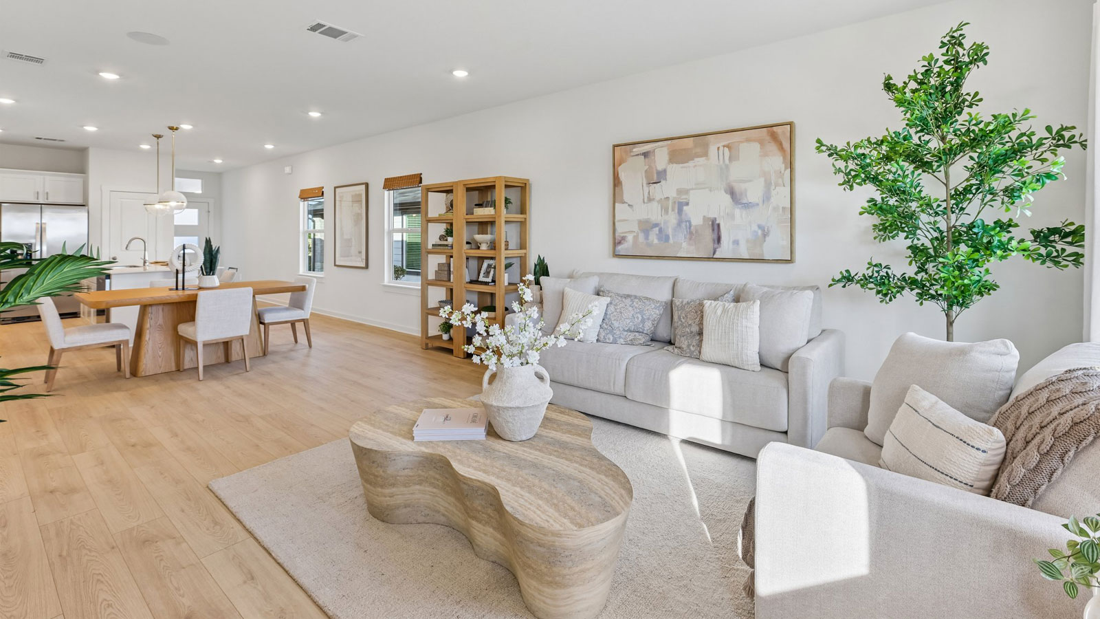 New homes at Frontier in Mustang Ridge, TX.