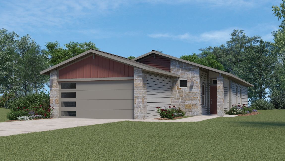 New homes coming soon at Frontier in Mustang Ridge, TX.