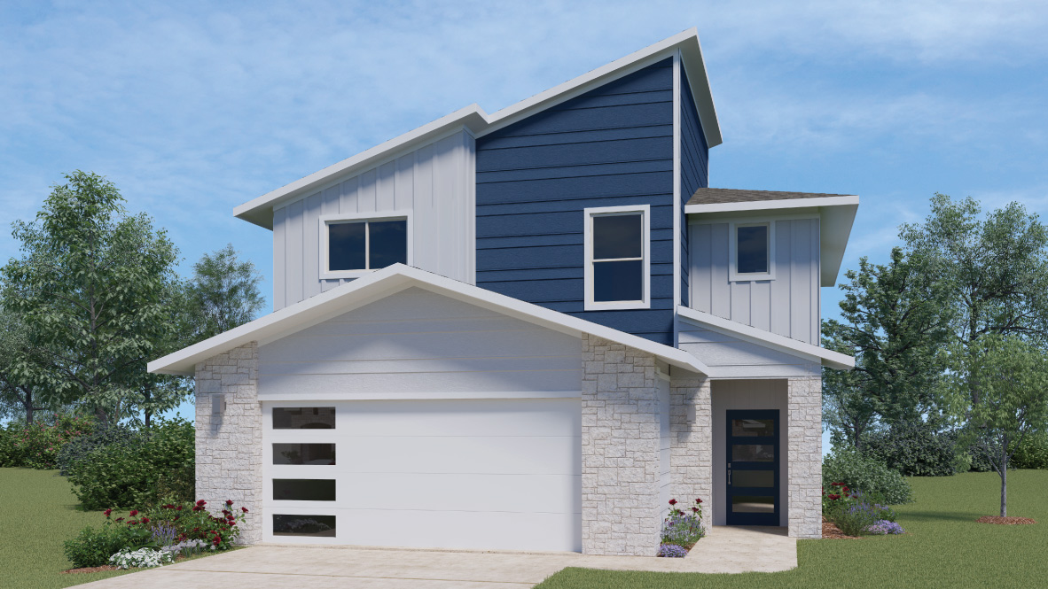 New homes coming soon at Frontier in Mustang Ridge, TX.