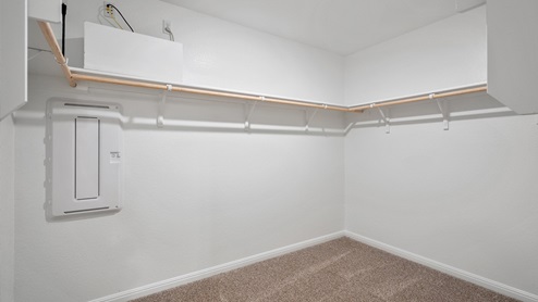 Large walk-in closet in bathroom 1.