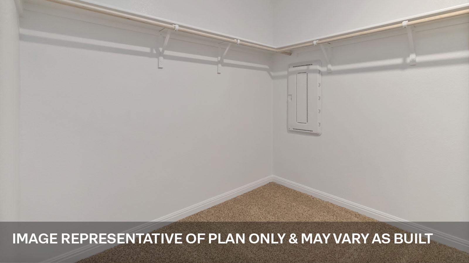 Closet in main bathroom.