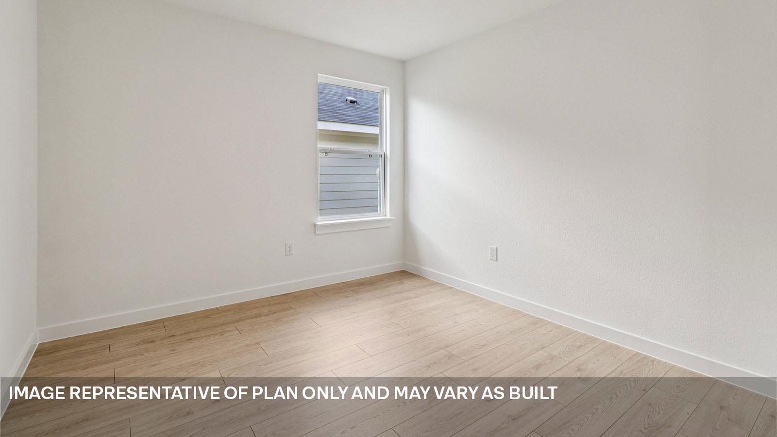 Study with premium laminate wood plank flooring.