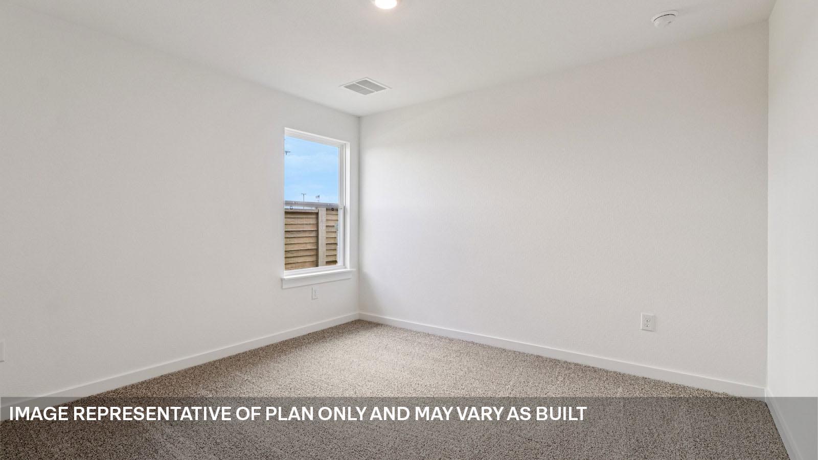Bedroom 4 with window.