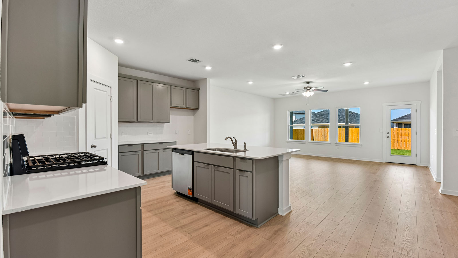 Ozark Modern Kitchen with Island