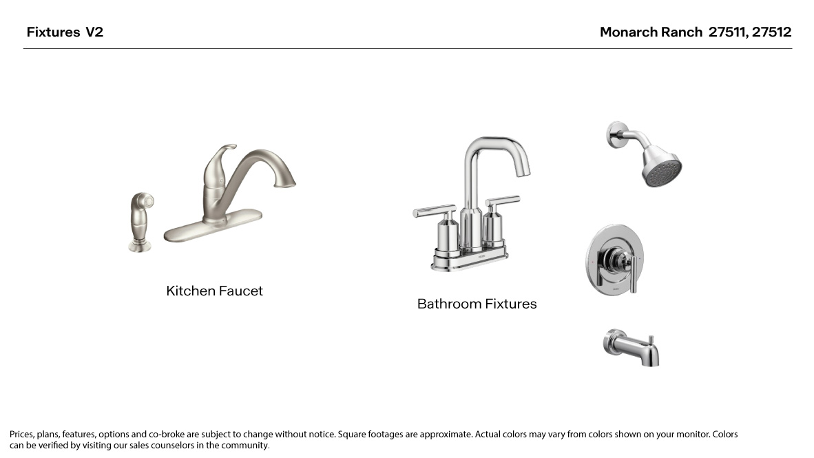 Monarch Ranch Fixture Selection