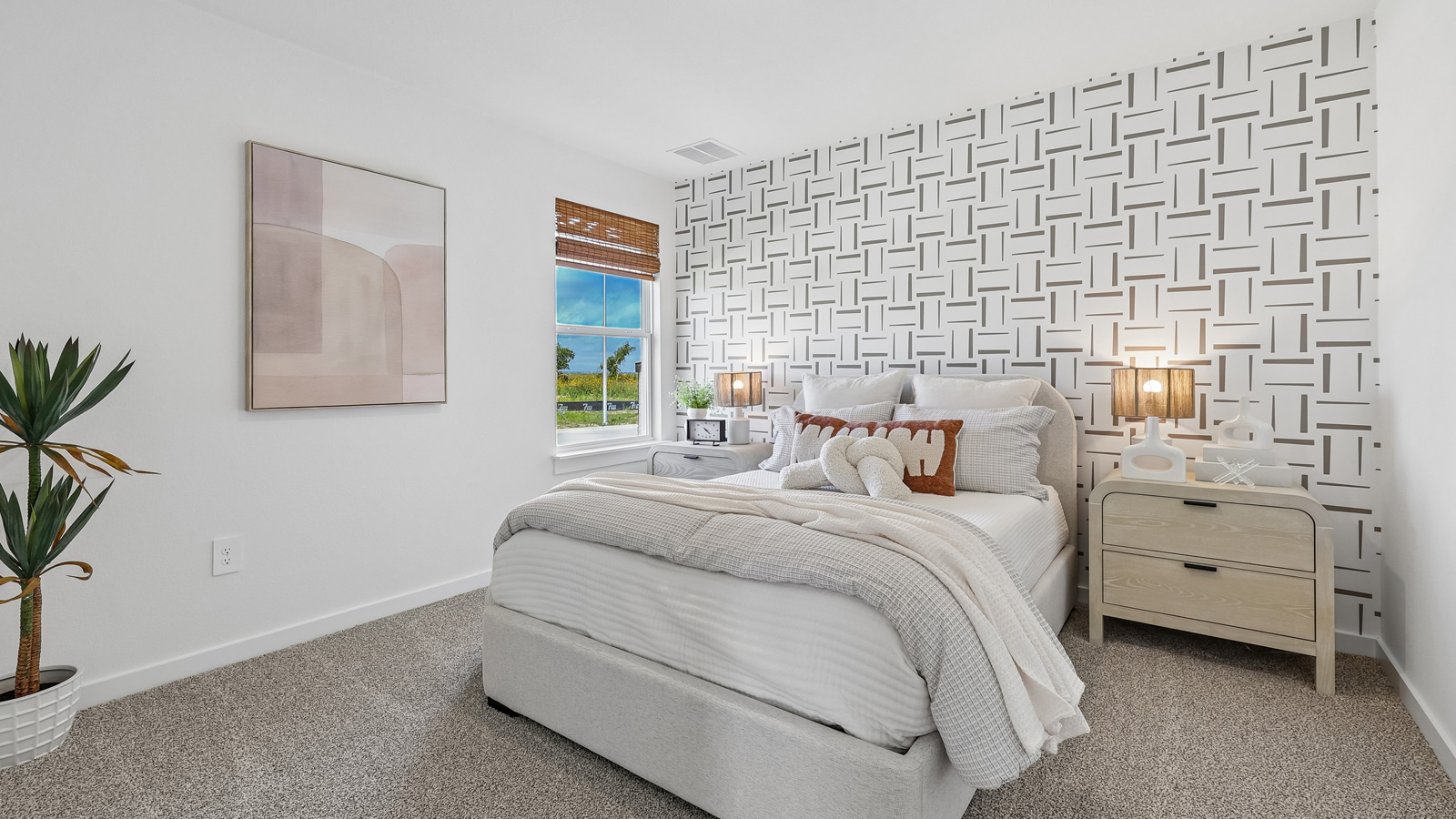 Fairfield Bedroom 3 with Carpet