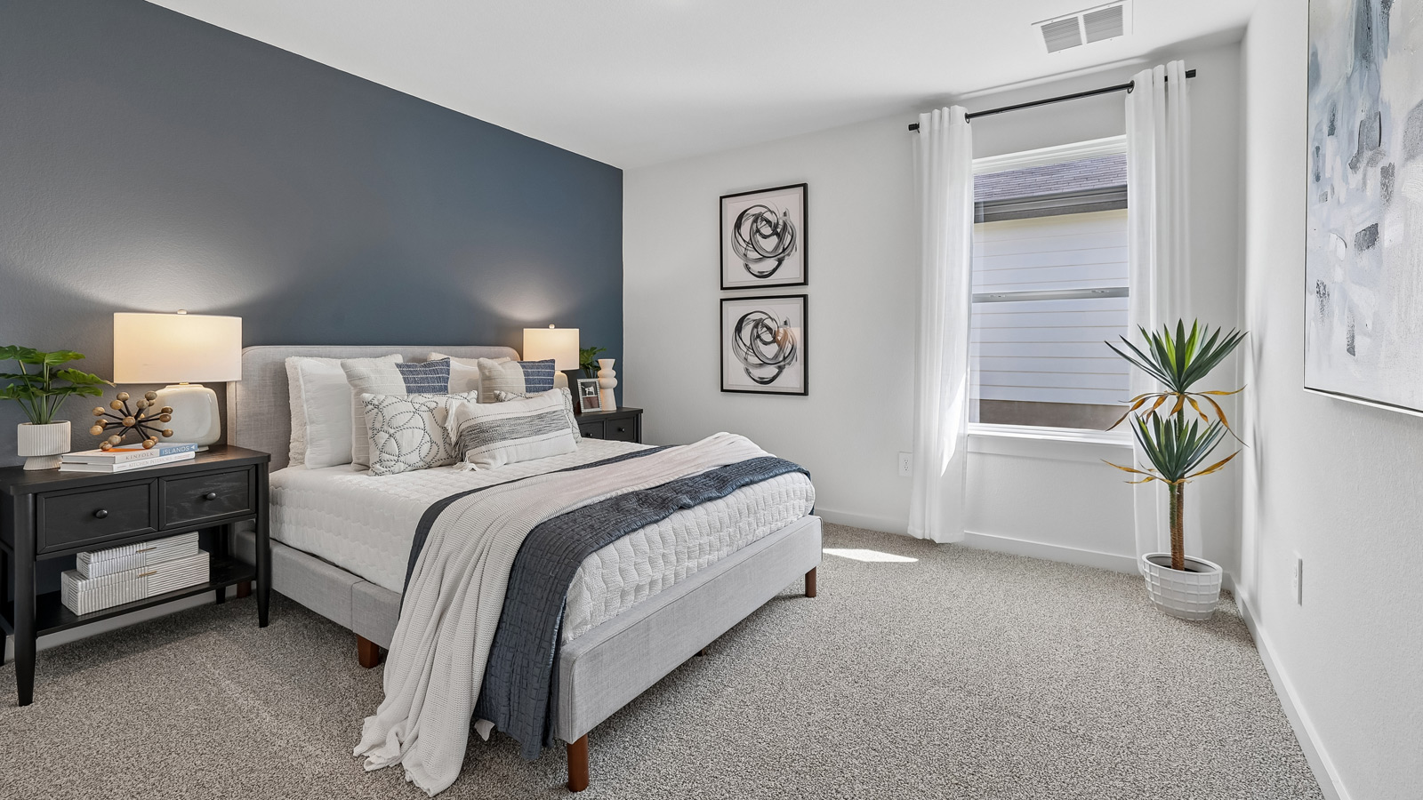 Fairfield Bedroom 4 with Carpet