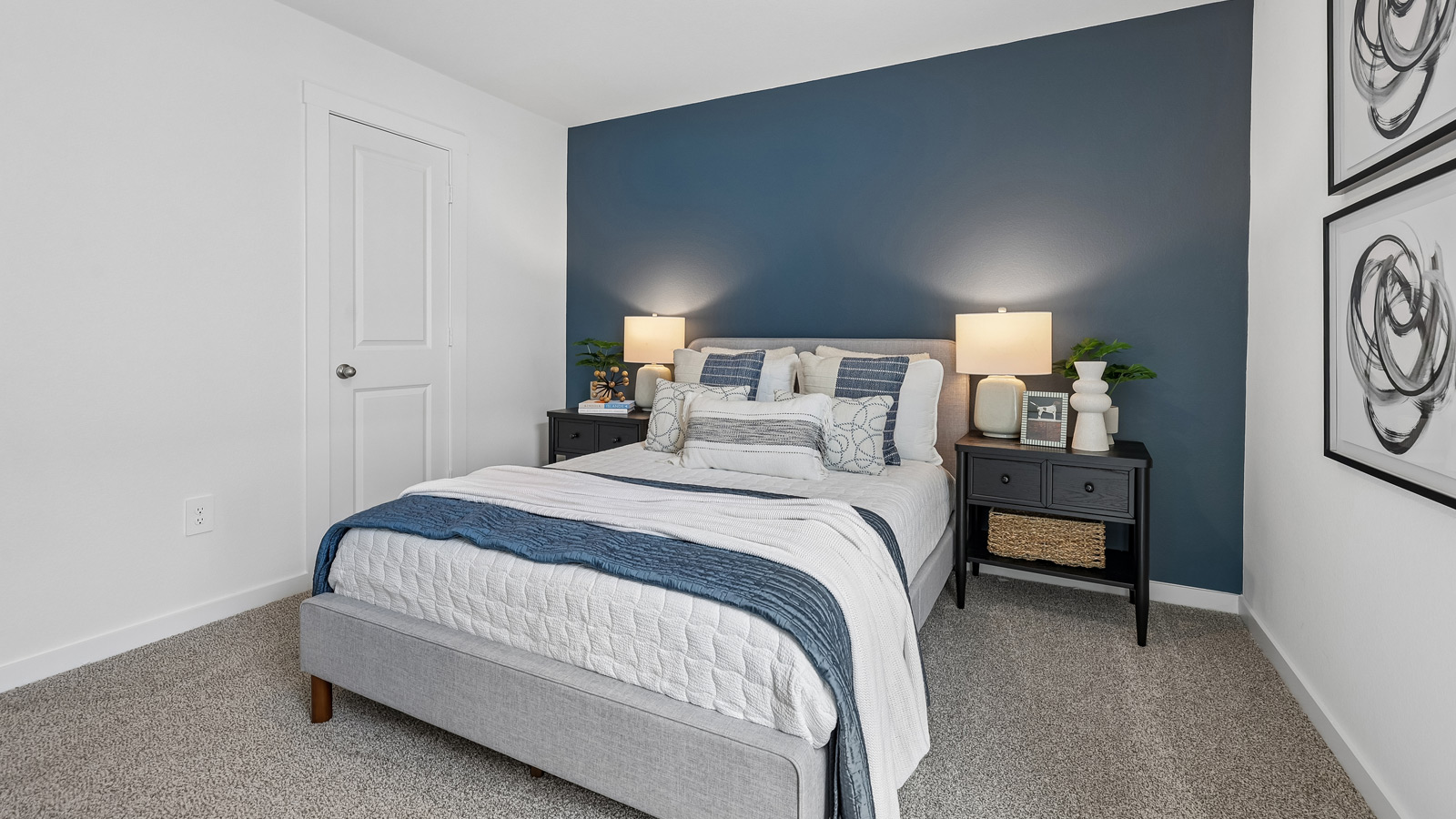 Fairfield Bedroom 4 with Carpet