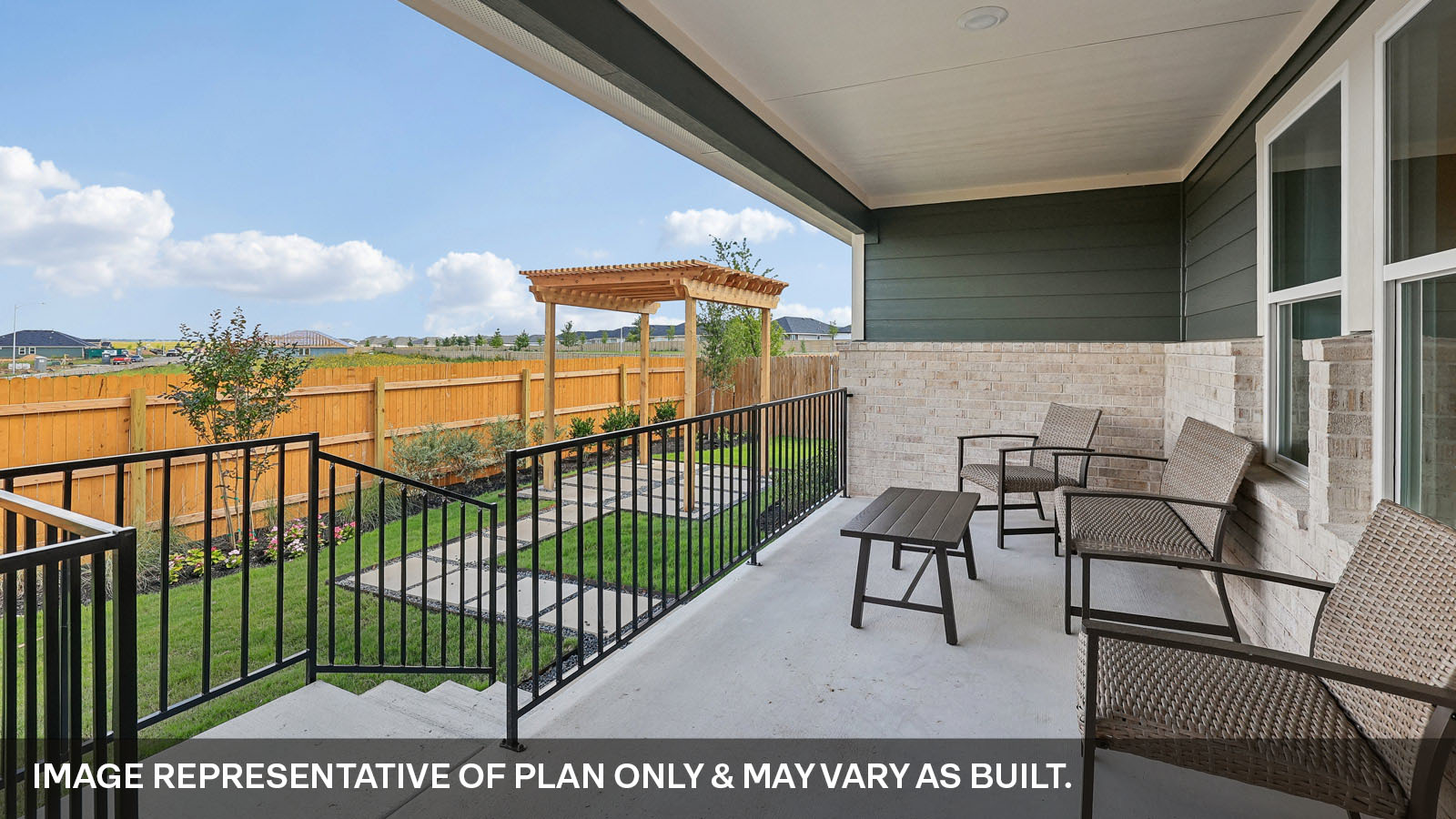 Fairfield Covered patio