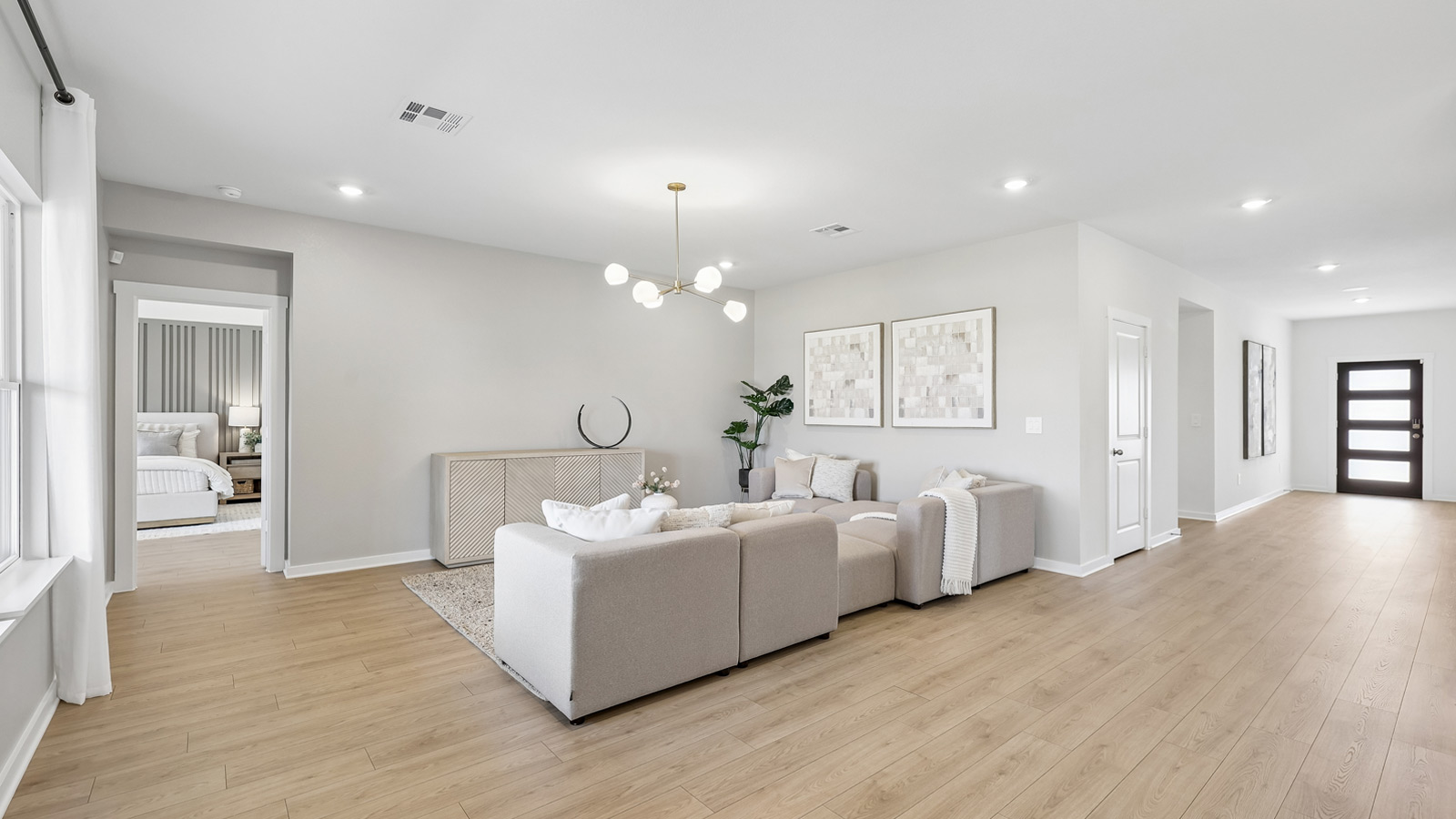 Fairfield Open Concept Living room