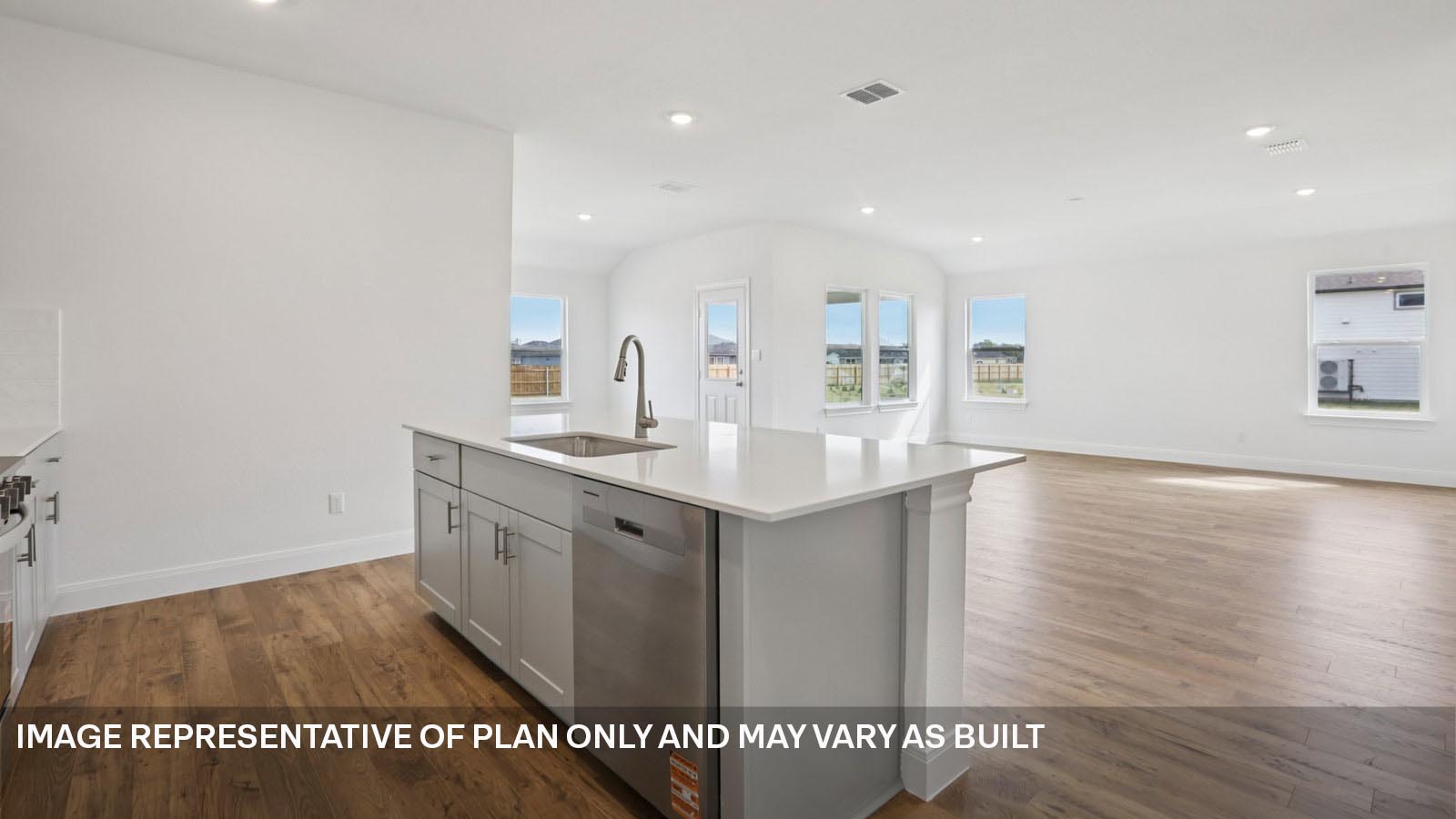 Grayson Beautiful Kitchen with Island