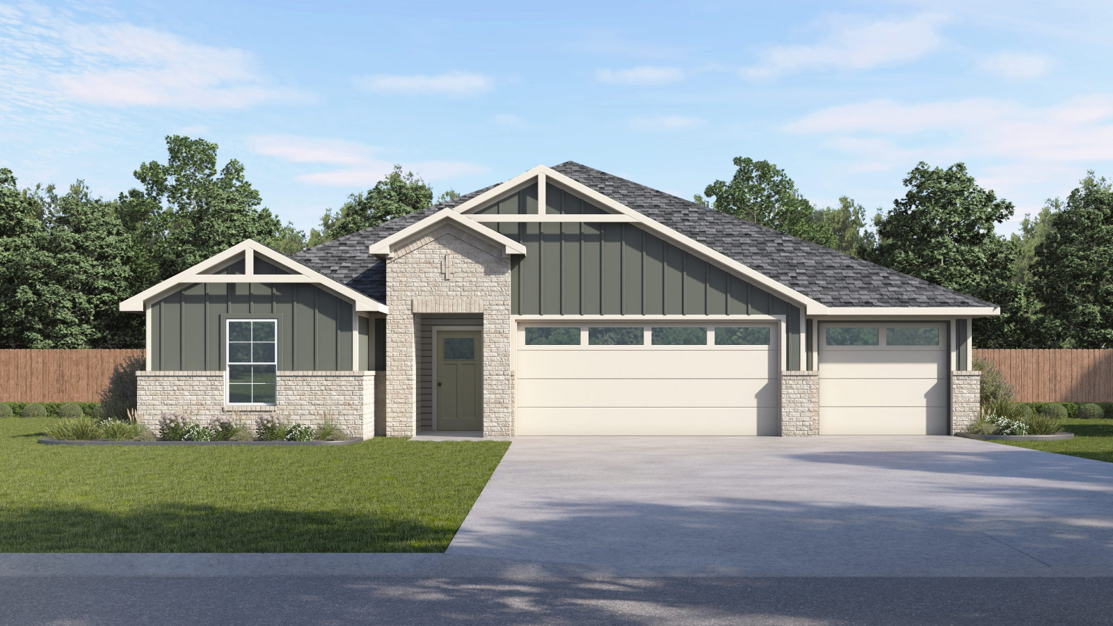 The Grayson Floorplan at Monarch Ranch-Elevation I