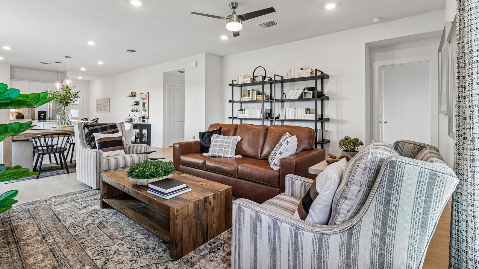 Forest Floorplan Family Room at Trails at Wildhorse