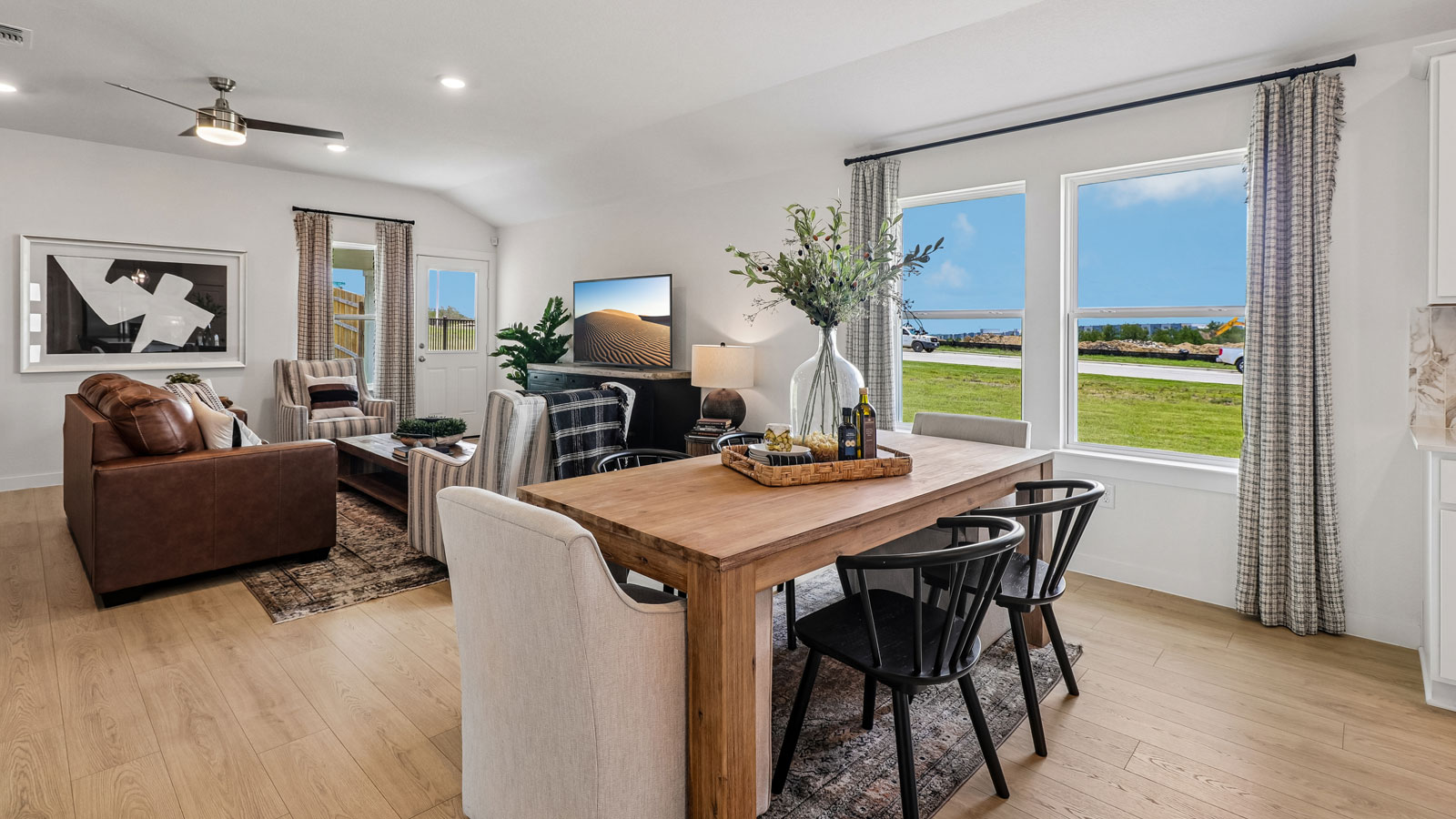 Forest Floorplan Family Room at Trails at Wildhorse