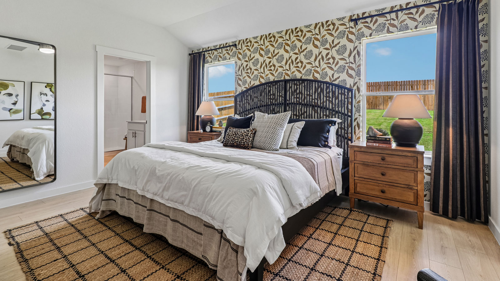 Forest Floorplan Primary Bed at Trails at Wildhorse