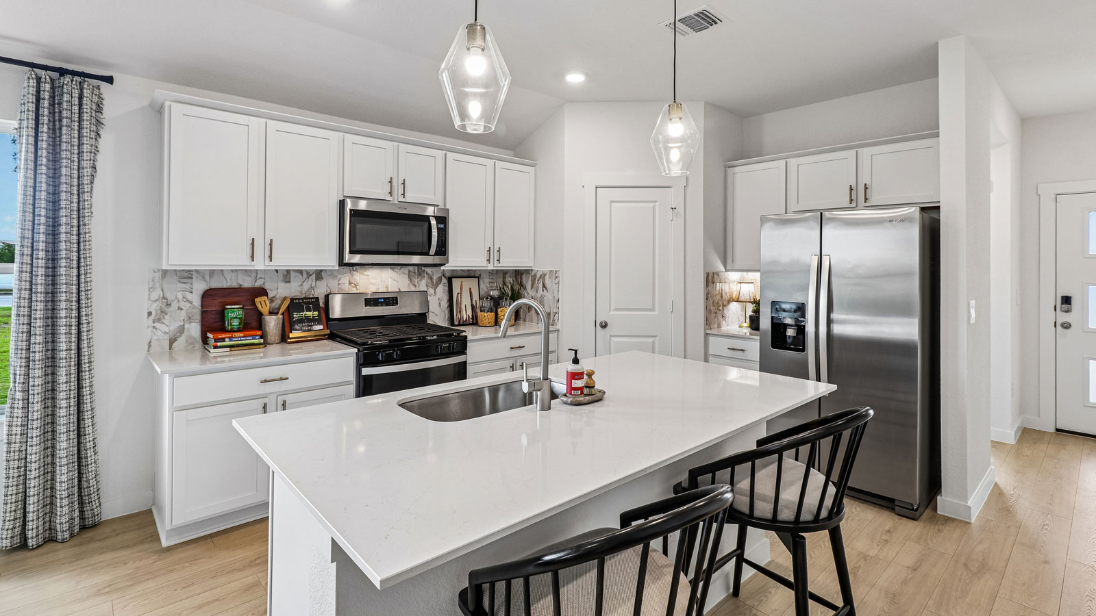 Forest Floorplan Kitchen at Trails at Wildhorse