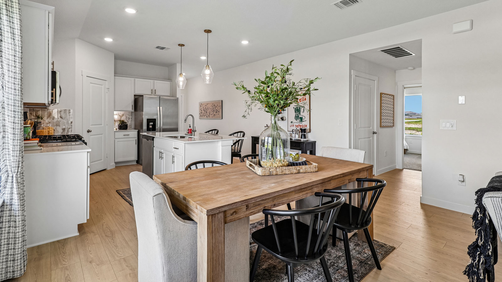 Forest Floorplan Kitchen at Trails at Wildhorse