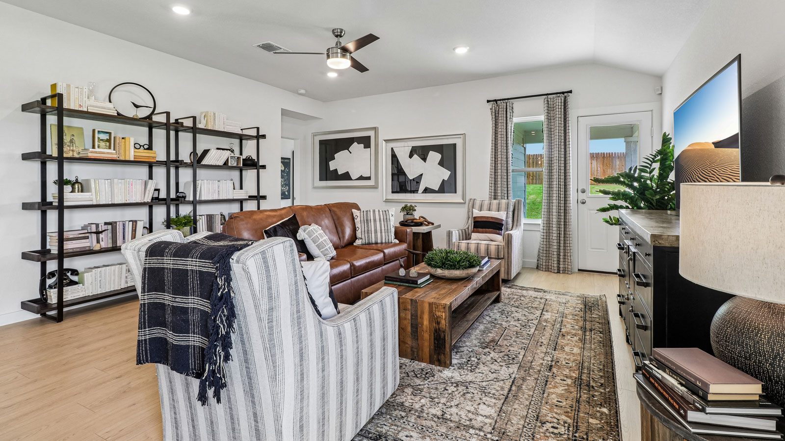 Forest Floorplan Family Room at Trails at Wildhorse